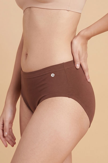 Zivame Anti-Microbial Medium Rise Full Coverage Hipster Panty (Pack of 5) - Multicolor — image 11
